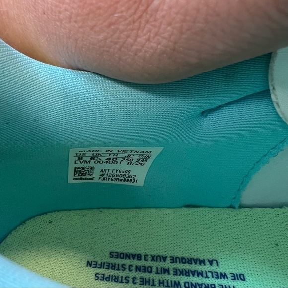 Adidas Choigo Hazy Sky Hi-Res Yellow SZ 8 - Picture 7 of 8